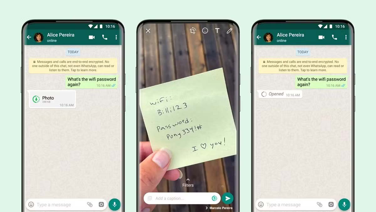 Cómo mandar una foto por WhatsApp que sólo se puede ver una vez: guía paso a paso 2 whatsapp fotos temporales