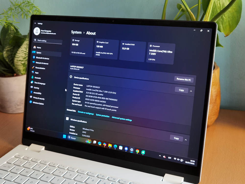 Mi experiencia con el Acer Swift Edge 14 AI tras 15 días de uso 5