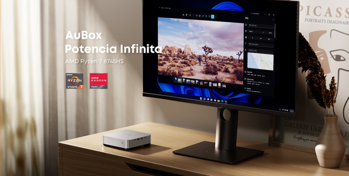 Chuwi Aubox y GameBook, un mini PC potente pero asequible y un portátil gaming que puede con todo 2 AuBox Chuwi 0