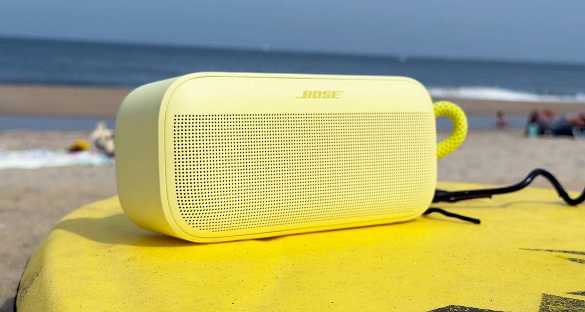 Así de bien luce el color Citrus Yellow en los altavoces Bose SoundLink