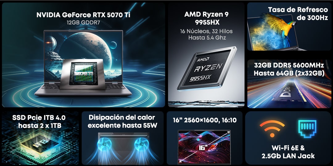 Chuwi Aubox y GameBook, un mini PC potente pero asequible y un portátil gaming que puede con todo 4 Gamebook Chuwi 0