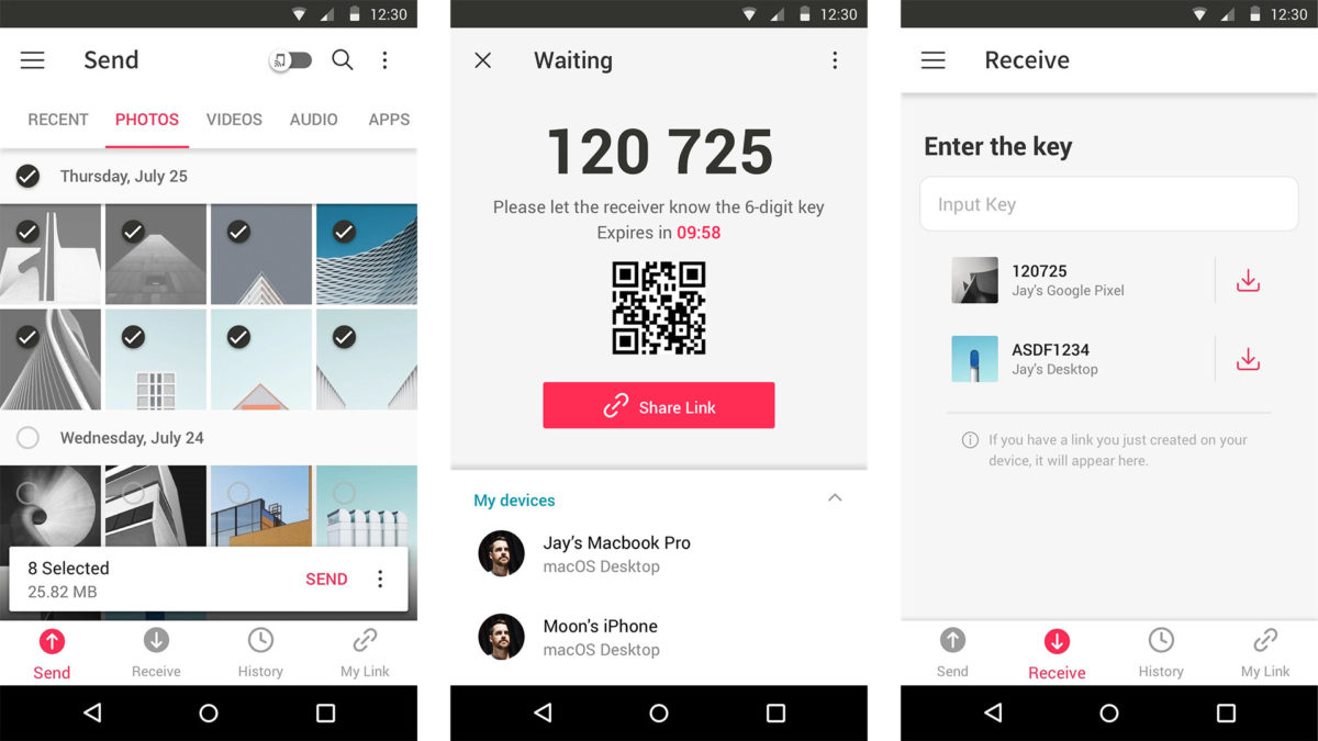 Mejores alternativas a WeTransfer - Send Anywhere