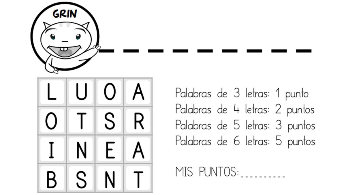 Plantillas con juegos de mesa en PDF para imprimir gratis 6 Mejores plantillas de juegos de mesa en PDF para imprimir de letras