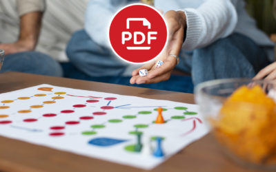 Plantillas con juegos de mesa en PDF para imprimir gratis