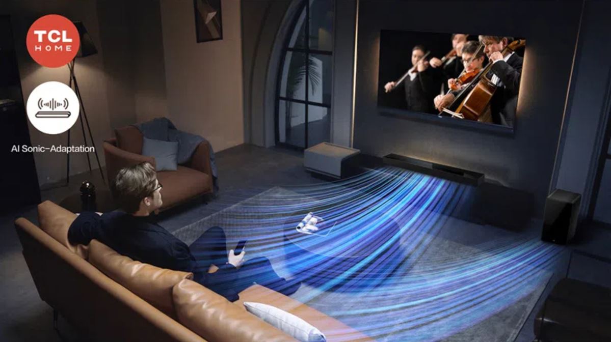TCL Q85H, una barra de sonido inmersiva con 7.1.4 canales y tecnología Ray·Danz 4 TCL Q85H 3