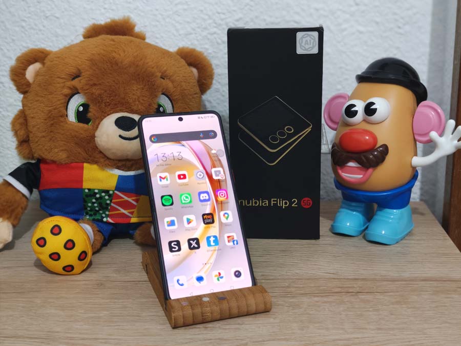 Mi experiencia con el móvil plegable ZTE nubia Flip 2 5G tras un mes de uso