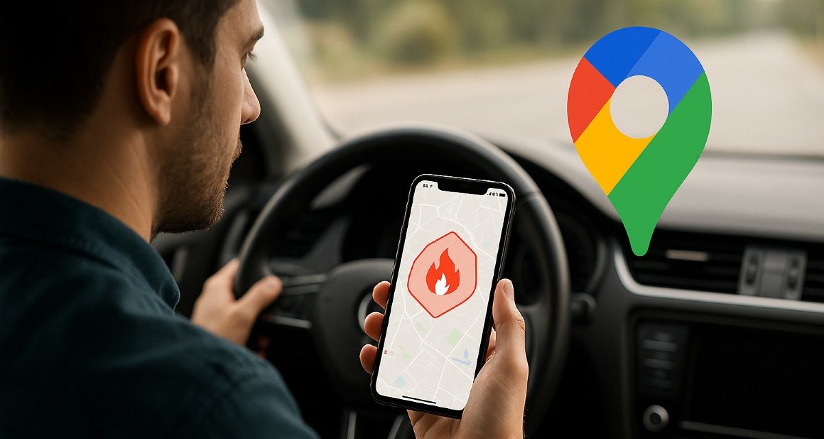 Dónde ver los incendios activos en tiempo real en la app de Google Maps