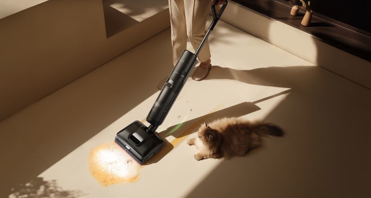 Dreame H15 Pro FoamWash, una fregona eléctrica con espuma dirigida para manchas difíciles