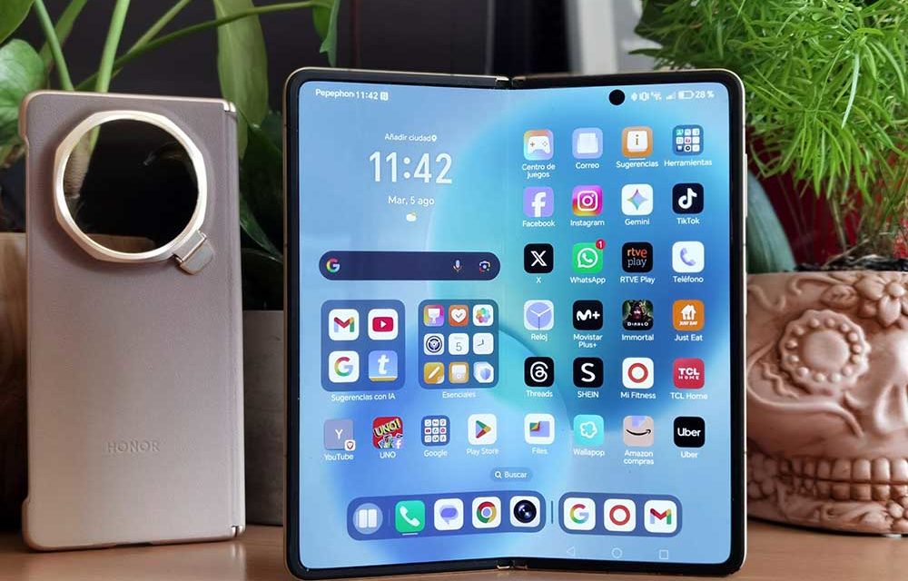 Mi experiencia con el móvil plegable HONOR Magic V5 tras tres semanas de uso
