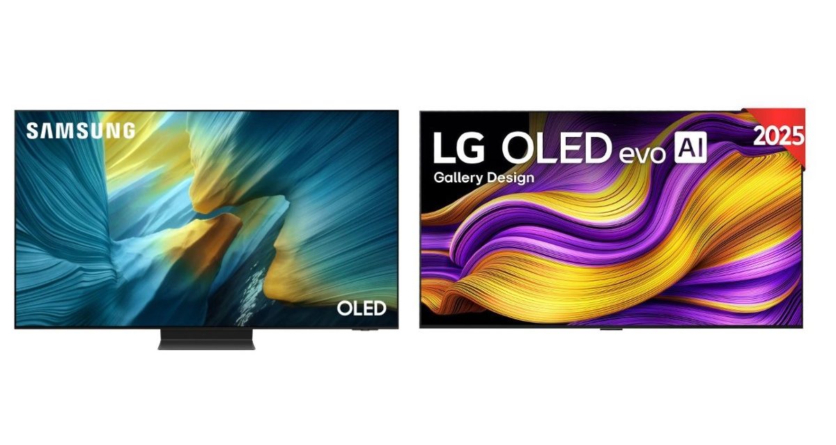 Samsung S95F vs LG G5: diferencias, comparativas y qué televisor OLED es mejor