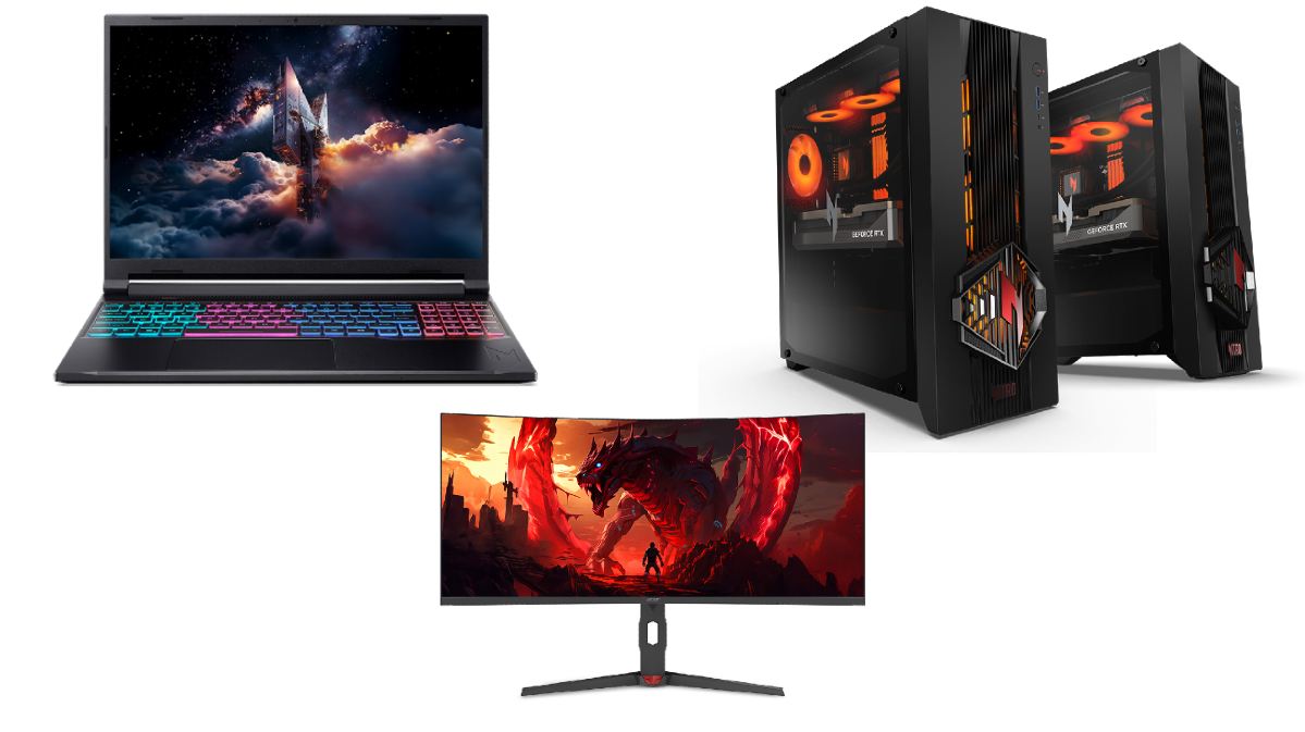 Así son los nuevos portátiles, ordenadores de sobremesa y monitores de la serie Acer Nitro