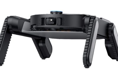 Dreame Cyber X, un robot aspirador con cuatro patas capaz de subir y bajar escaleras