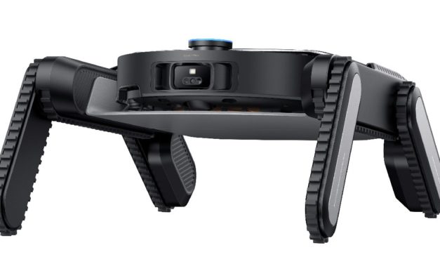 Dreame Cyber X, un robot aspirador con cuatro patas capaz de subir y bajar escaleras