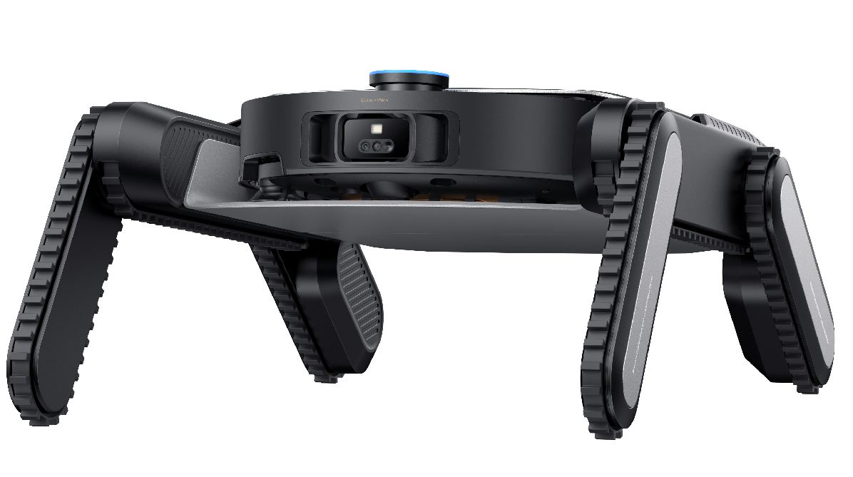 Dreame Cyber X, un robot aspirador con cuatro patas capaz de subir y bajar escaleras