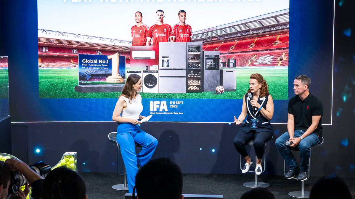 De la cocina a los estadios: así integra Haier la conectividad en el hogar y en el deporte 2 Haier conectividad IFA 2025 Michael Owen Liverpool