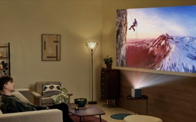LG CineBeam S, un proyector de tiro ultra corto con resolución 4K y hasta 100 pulgadas