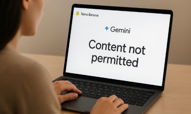 Por qué aparece el mensaje ‘Content not permitted’ o ‘Content blocked’ en Nano Banana
