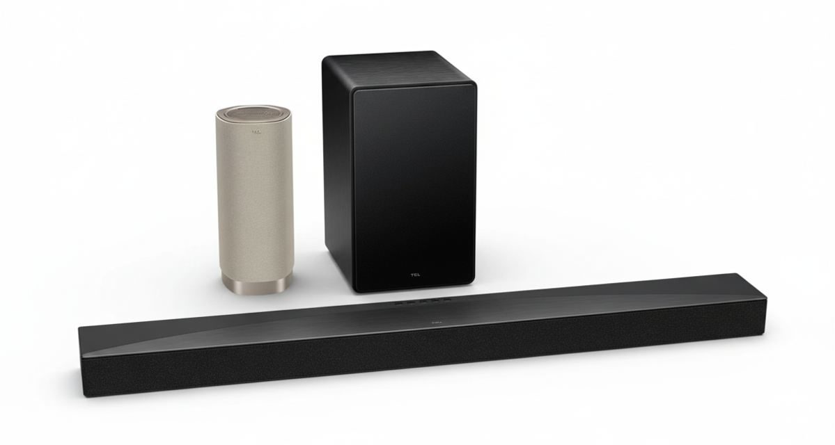 TCL Z100 y Q65H, altavoz inalámbrico y barra de sonido para tener un sonido de cine en el salón