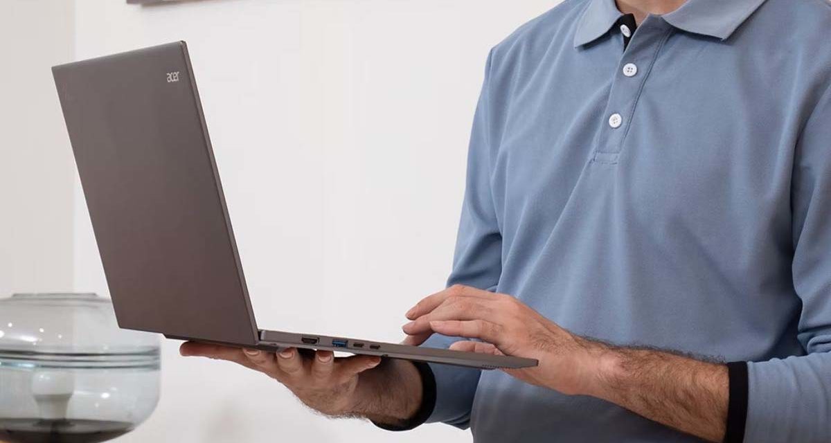 Acer Aspire 16 AI, un portátil con la IA de Copilot+ para profesionales muy fino y ligero