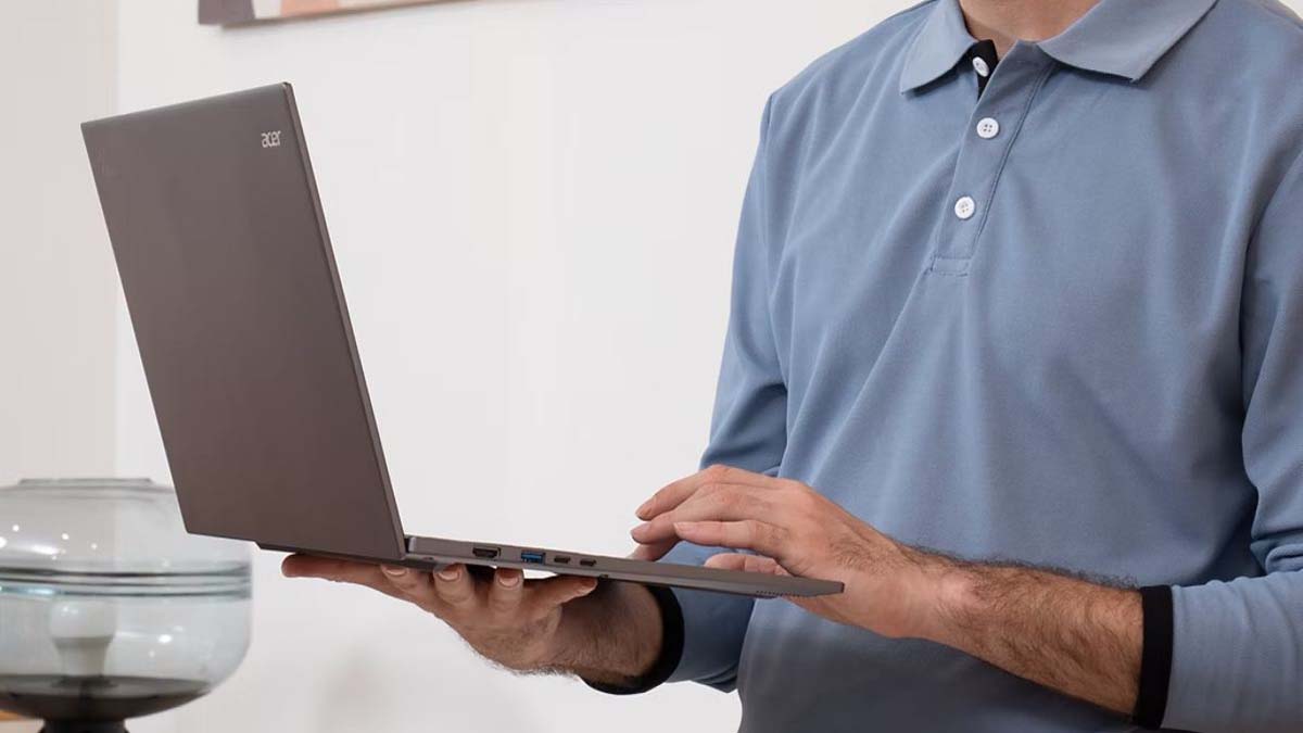Acer Aspire 16 AI, un portátil con la IA de Copilot+ para profesionales muy fino y ligero