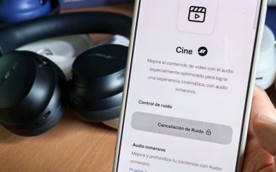 Cómo activar el modo Cine en los auriculares de diadema Bose QuietComfort Ultra