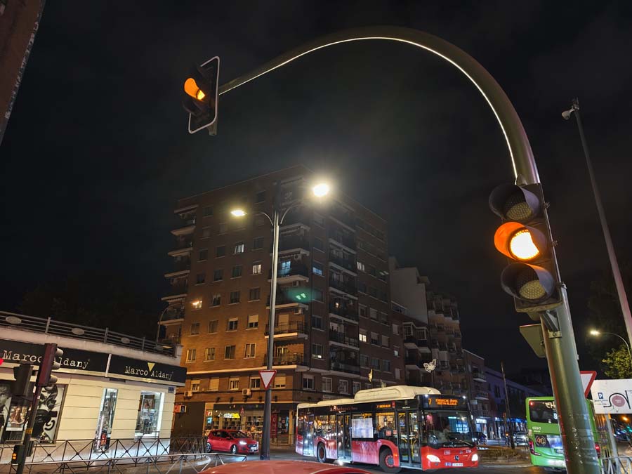 Cámara vivo X300 Pro noche