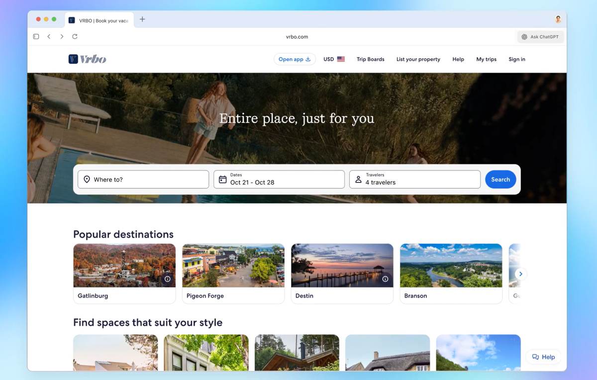 ¿Qué ofrece el nuevo navegador Atlas de ChatGPT que no tenga Chrome? 1 chatgpt-atlas-foto1