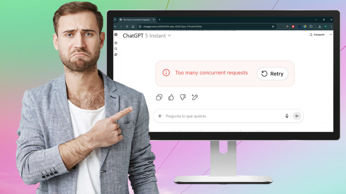 Cómo solucionar el error Too many concurrent requests en ChatGPT 1 Como solucionar el error Too many concurrent requests en ChatGPT