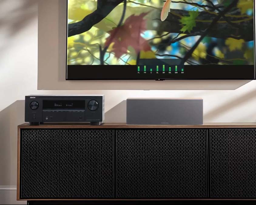 Denon AVC-X2850H, un amplificador de 7.2 canales con audio 3D inmersivo 11 Denon AVC-X2850H (2)