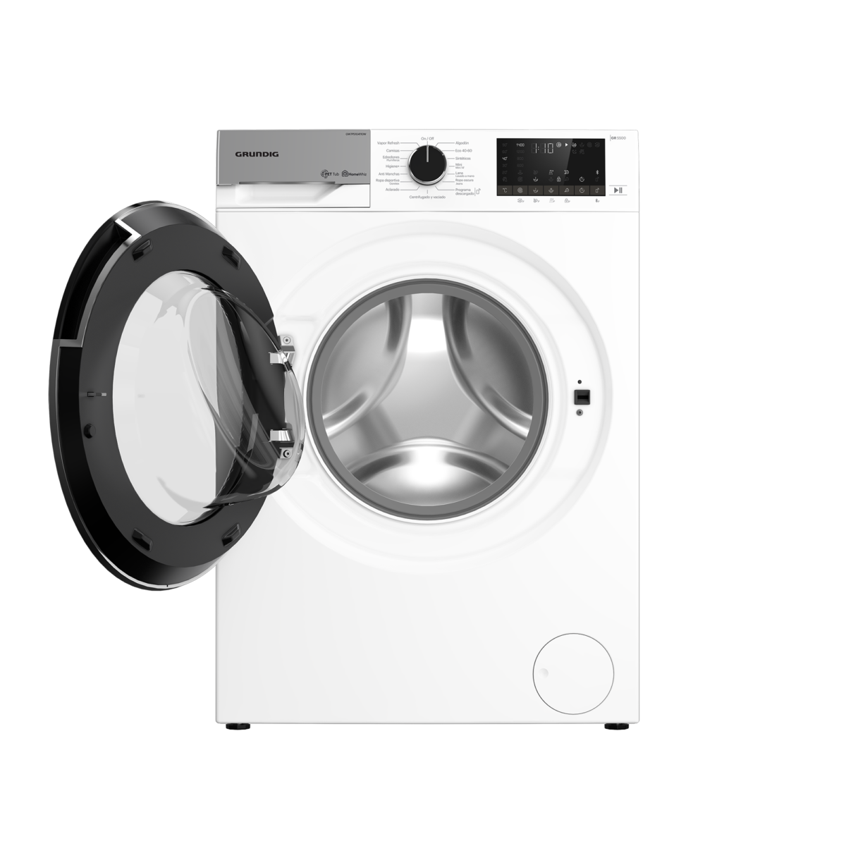 Grundig GW7P5104110W, una lavadora con 10 kg de carga que reduce arrugas a través del vapor 1