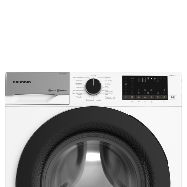 Grundig GW7P5104110W, una lavadora con 10 kg de carga que reduce arrugas a través del vapor 2
