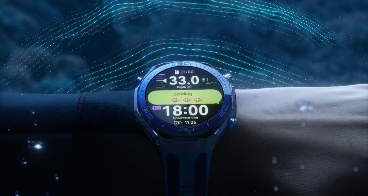 HUAWEI Watch Ultimate 2, un reloj inteligente exclusivo con comunicación subacuática