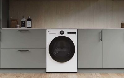 LG F4X9009TWCE, una lavadora de 9 kg de alta eficiencia energética y tecnología AI Wash