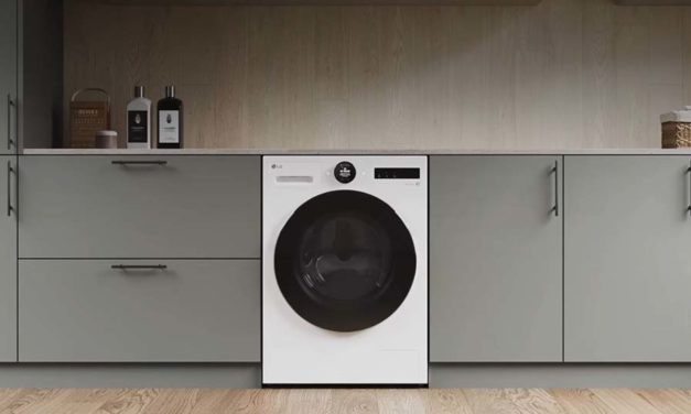 LG F4X9009TWCE, una lavadora de 9 kg de alta eficiencia energética y tecnología AI Wash