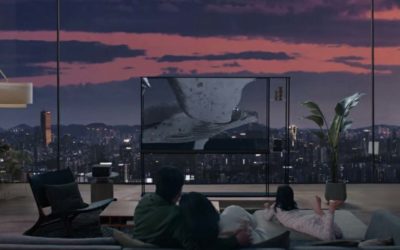 LG OLED SIGNATURE AI T4, un televisor transparente e inalámbrico de 77 pulgadas