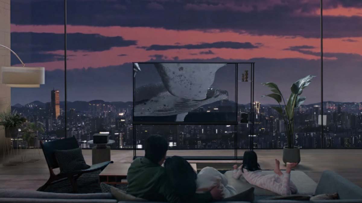 LG OLED SIGNATURE AI T4, un televisor transparente e inalámbrico de 77 pulgadas 1 LG OLED SIGNATURE AI T4, un televisor transparente e inalámbrico de 77 pulgadas