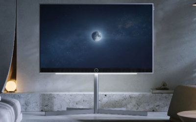 Loewe Stellar 65 dr+ VIDAA, un televisor OLED de diseño con acabados en lava, cemento y aluminio