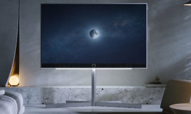 Loewe Stellar 65 dr+ VIDAA, un televisor OLED de diseño con acabados en lava, cemento y aluminio