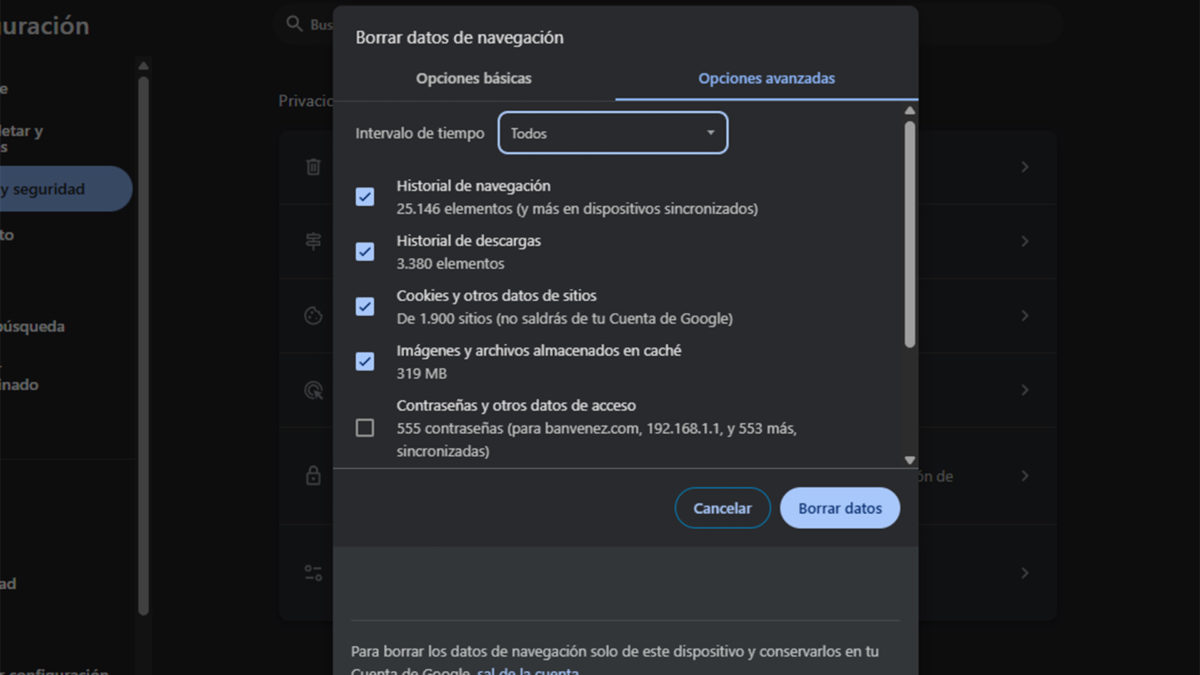 Cómo solucionar el error Too many concurrent requests en ChatGPT 7 Trucos para solucionar el error en ChatGPT - Limpia la caché o cambia de navegador