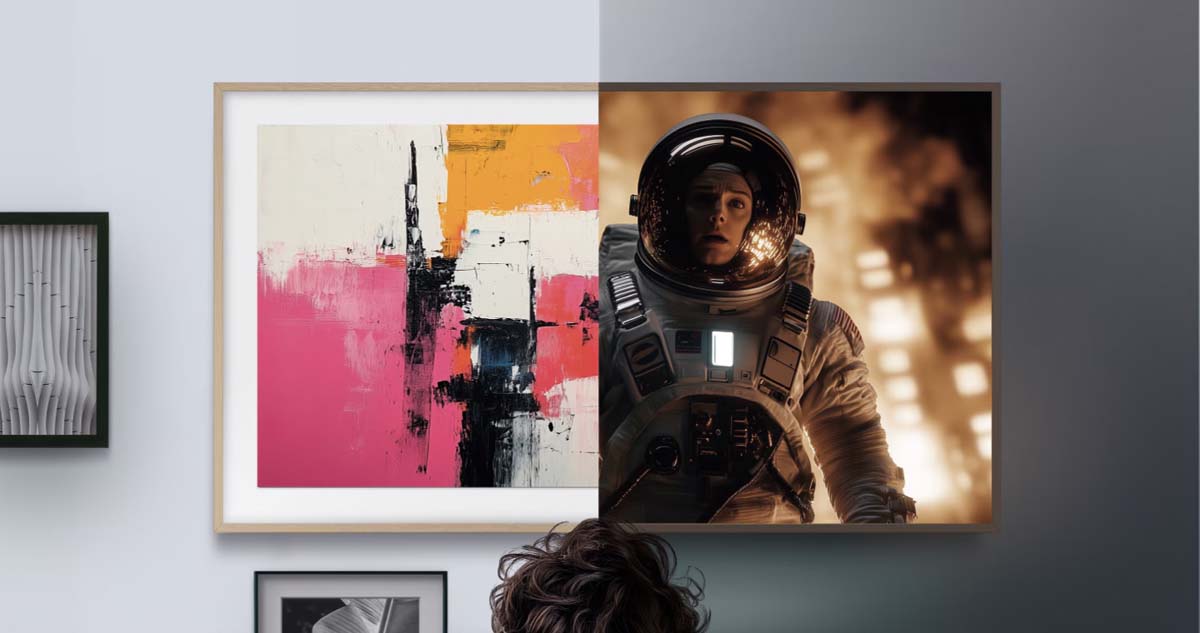 Samsung The Frame Pro, televisores Neo QLED con IA que convierten el salón en un museo (9)
