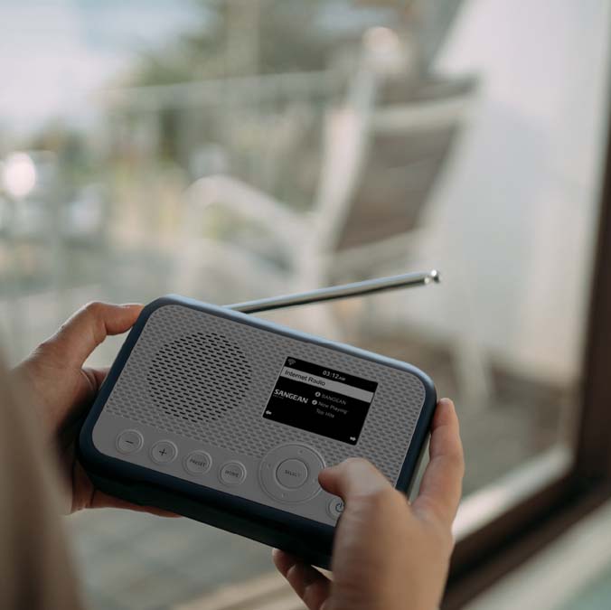 Sangean WFR-39, una radio portátil con conectividad Wi-Fi y Spotify integrado 7 WFR-39拷貝
