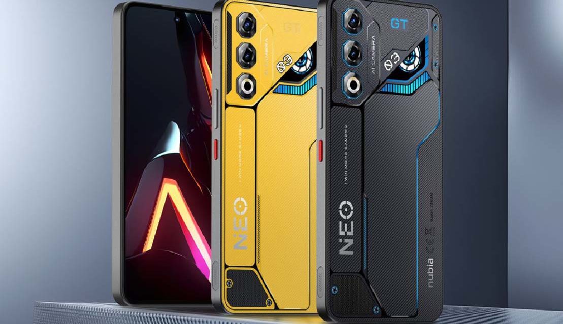 ZTE nubia Neo 3 GT, un móvil para jugones con gatillos y buena relación calidad-precio