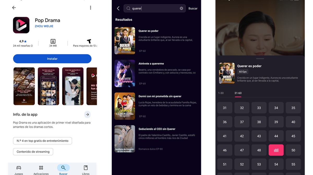 Cómo ver el drama chino 'Querer es poder' de Pop Drama completo en español 2 Cómo ver el drama chino 'Querer es poder' de Pop Drama completo en español 1