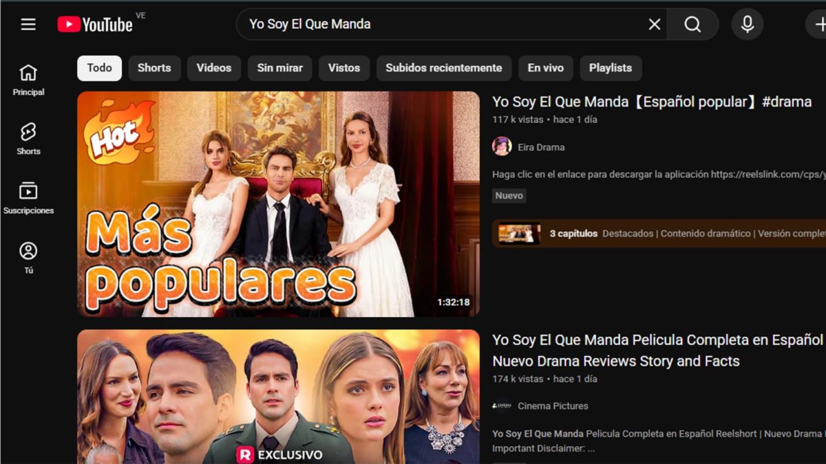 Cómo ver la película completa 'Yo soy el que manda' de ReelShort en español 3 Métodos para ver en ReelShort la película completa 'Yo soy el que manda' de ReelShort en español - YouTube