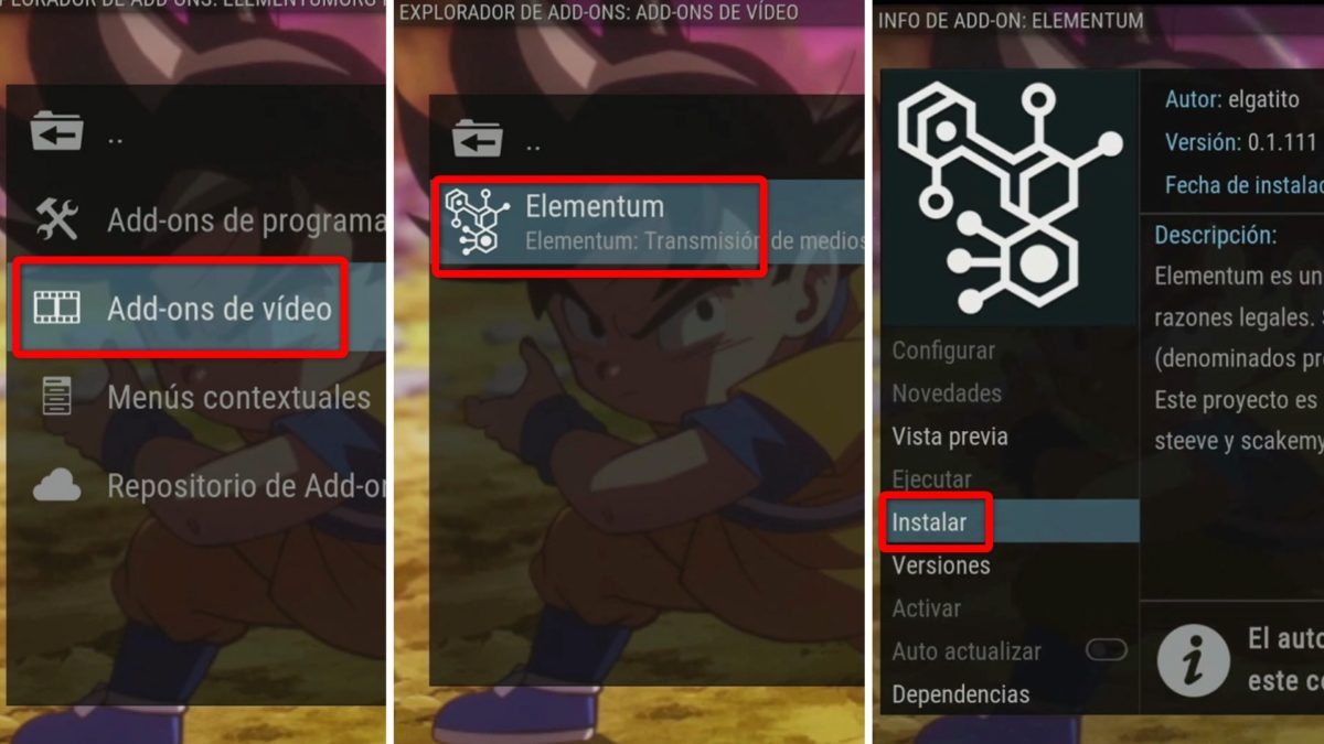 Cómo instalar la 'build' o compilación Estuary Esparta en Kodi: guía paso a paso 11 Cómo instalar la 'build' o compilación Estuary Esparta en Kodi: guía paso a paso 4