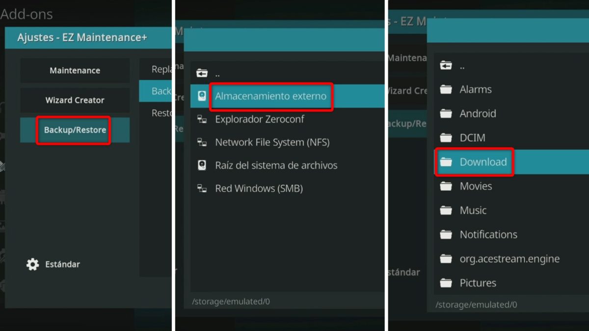 Cómo instalar la 'build' o compilación Estuary Esparta en Kodi: guía paso a paso 6 Cómo instalar la 'build' o compilación Estuary Esparta en Kodi: guía paso a paso 2