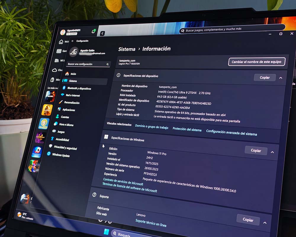 Mi experiencia con el ordenador portátil Lenovo Legion Pro 7 tras tres semanas de uso 12 lenovo-legion-pro-7-23