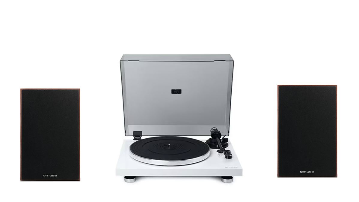 Muse MT-109 WTO y M-610 SH, tocadiscos y altavoces para tener el mejor sonido en el salón 2 Muse MT-109 WTO y M-610 SH, tocadiscos y altavoces para tener el mejor sonido en el salón 1