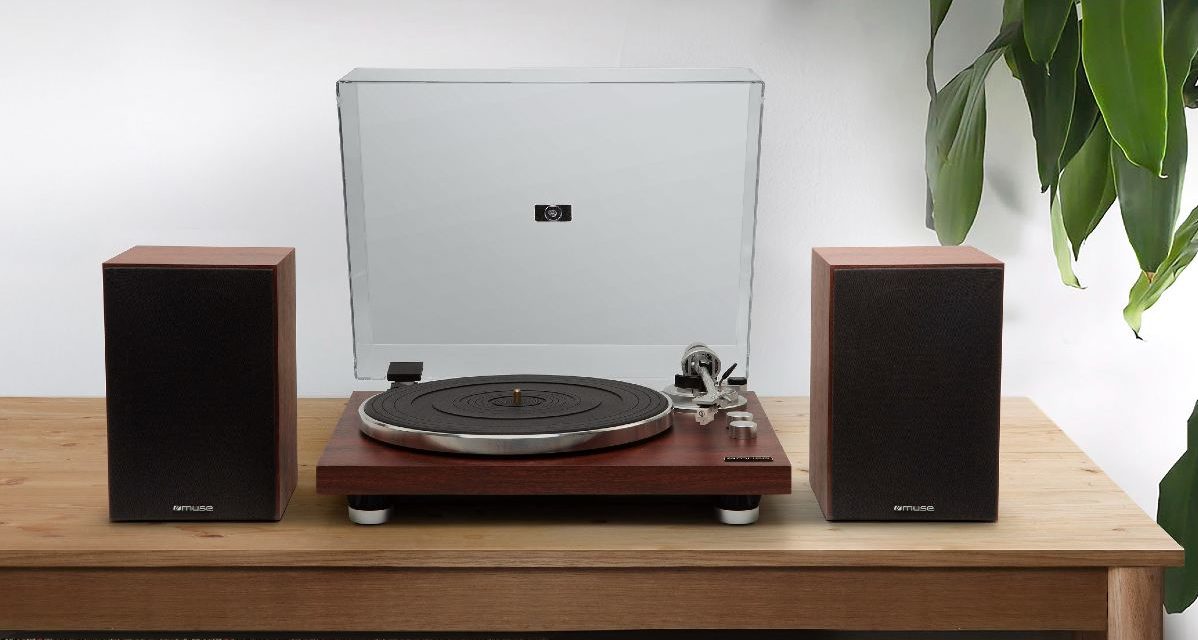 Muse MT-109 WTO y M-610 SH, tocadiscos y altavoces para tener el mejor sonido en el salón