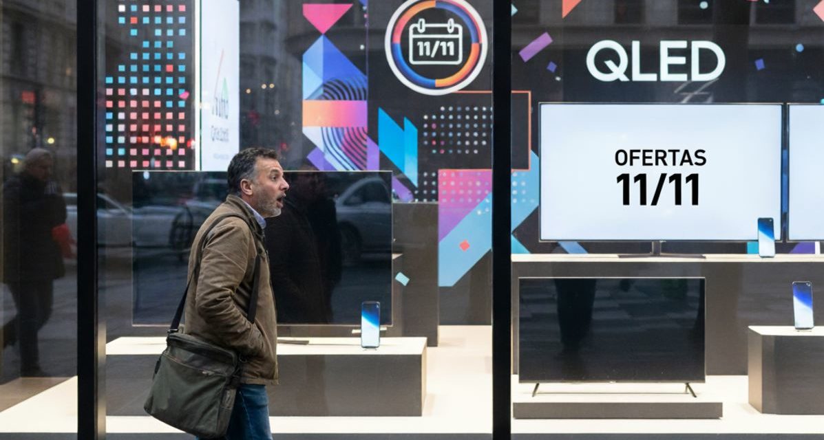 Samsung se sube al carro del 11 del 11 con un 11% de descuento extra en móviles y televisores